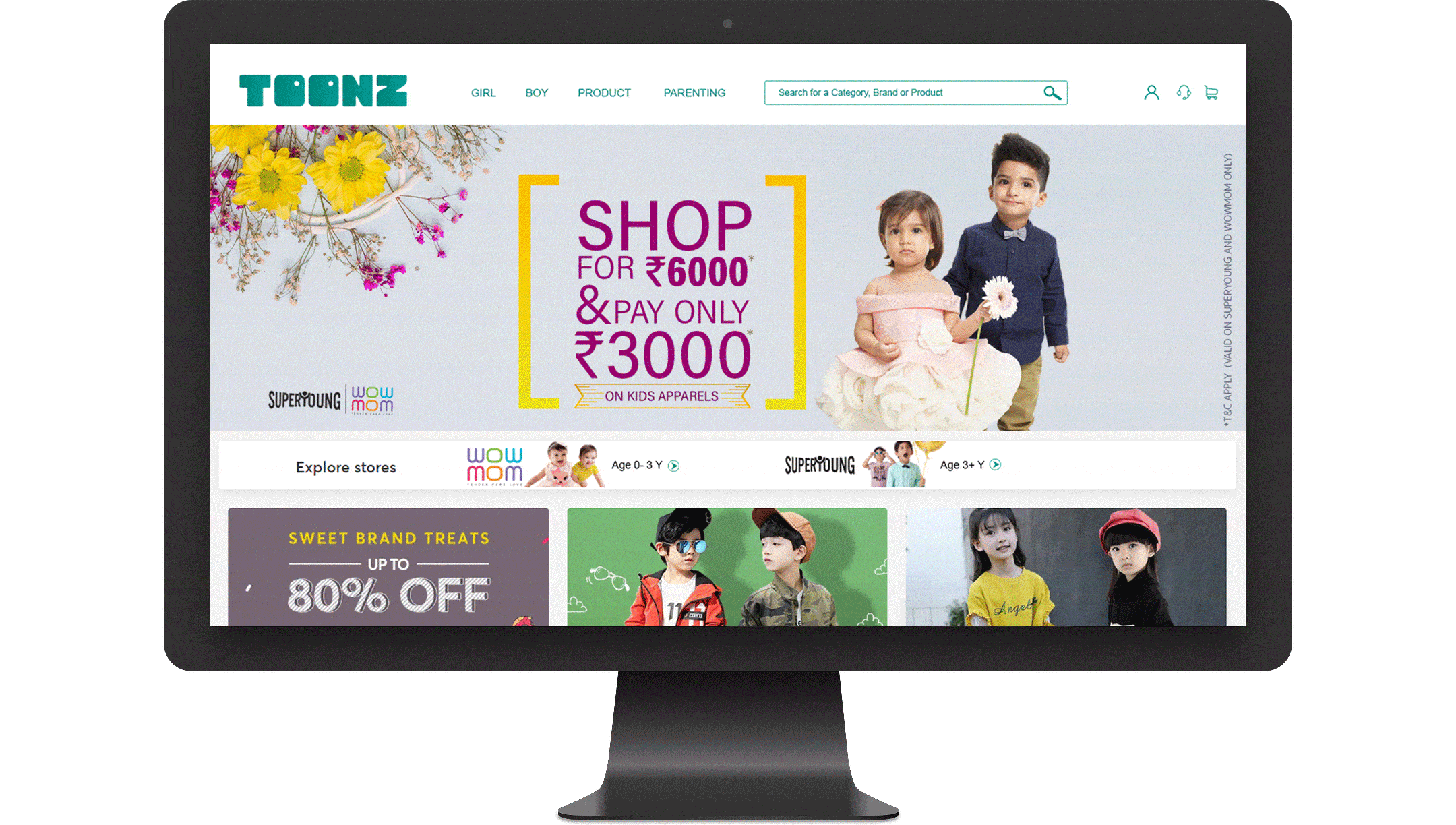 Website on imac preview