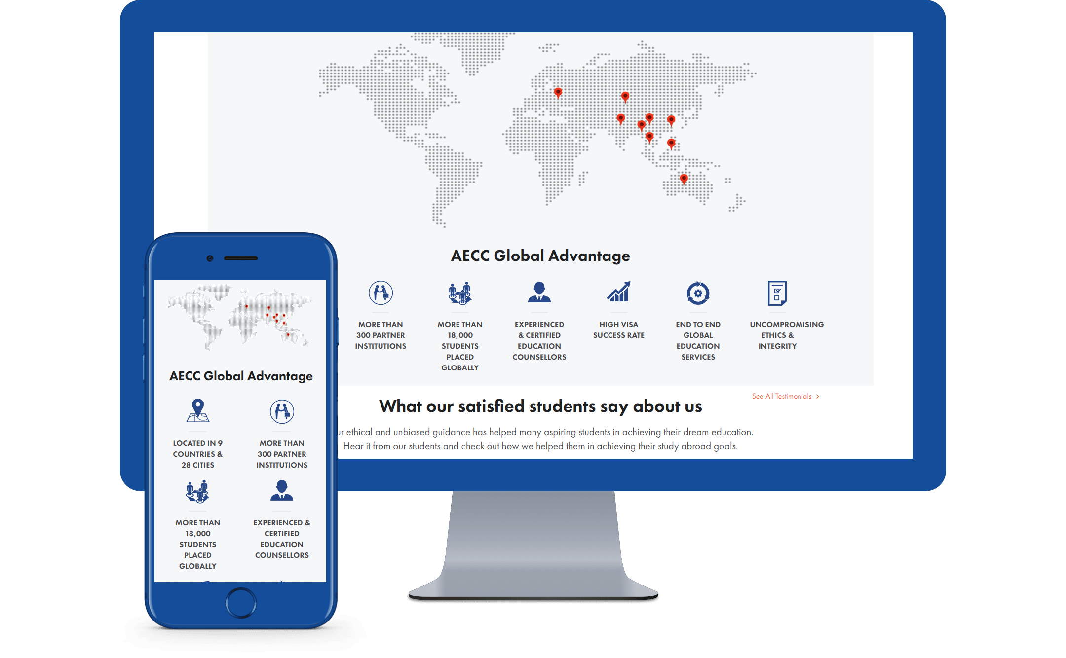 Experience page