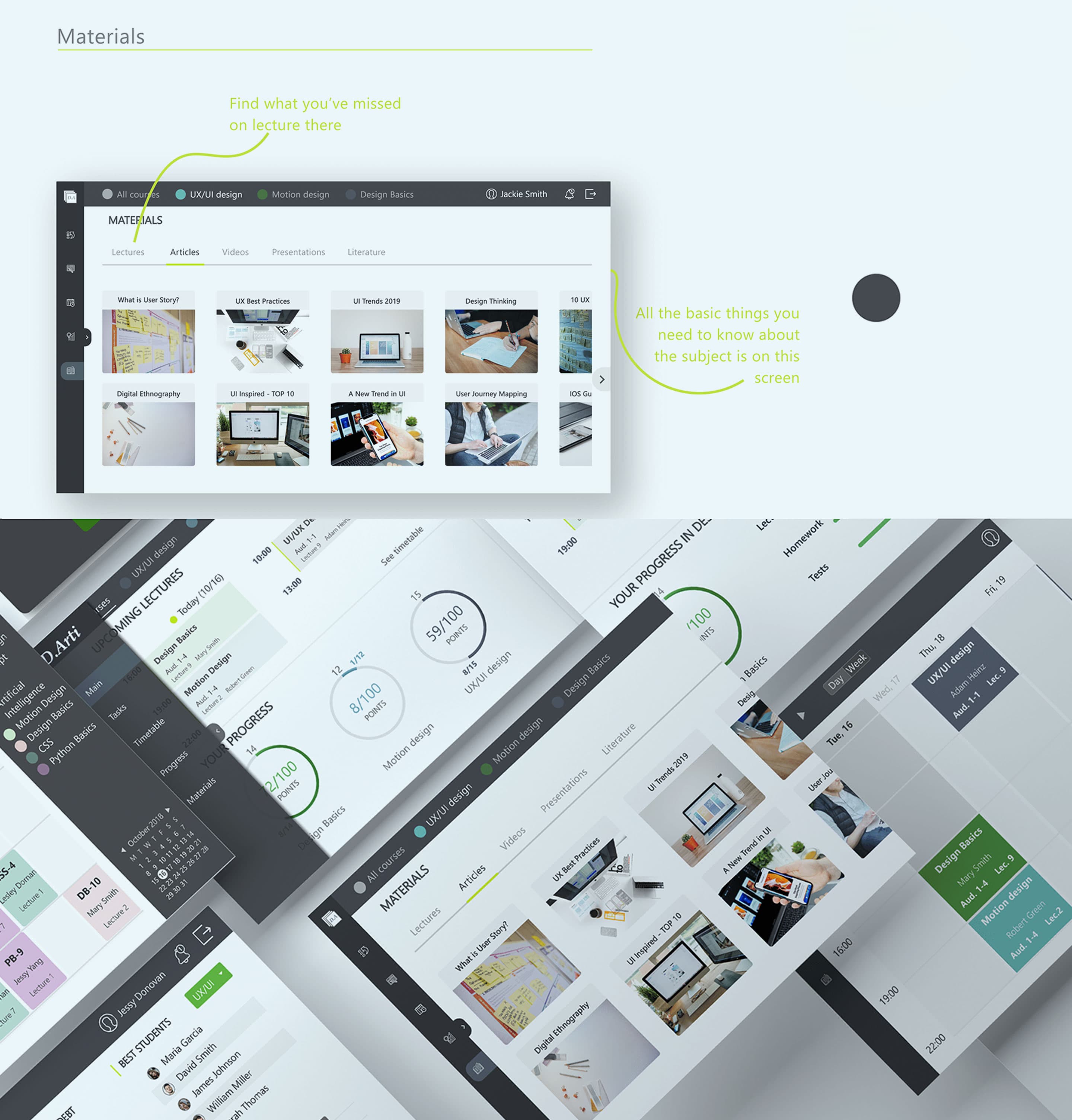Web UI preview