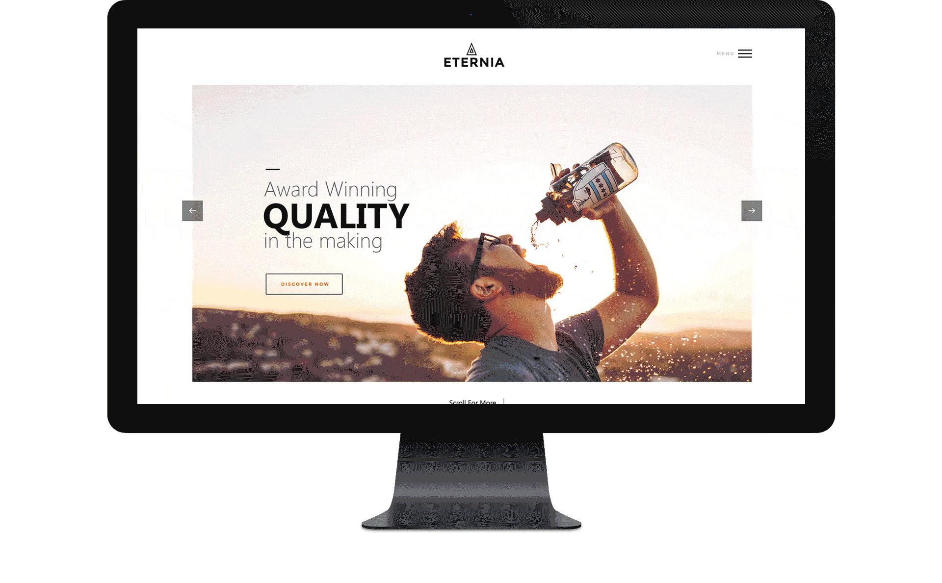 Home page preview